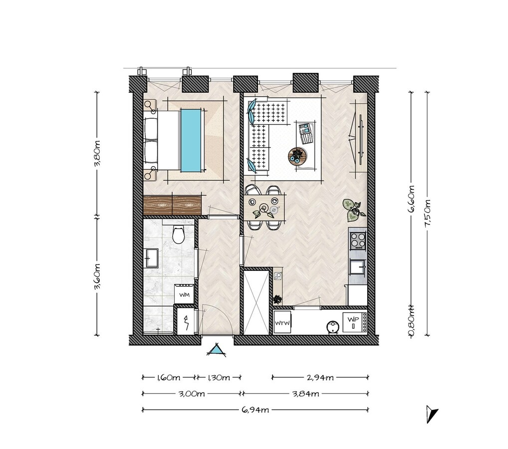 TYPE B | LICHT EN COMFORTABEL WONEN AAN HET SPOORPARK 