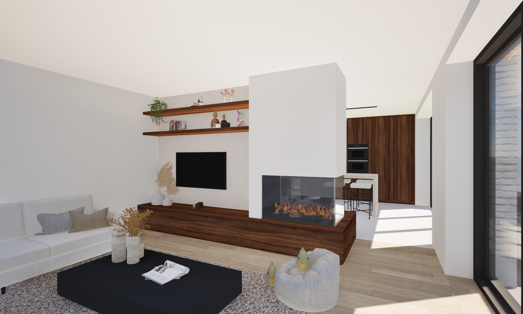 Ruime woning met veel potentieel in een groene omgeving op 39a 