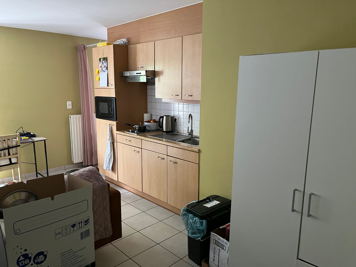 Praktische studio/appartement in centrum Oudenaarde. 