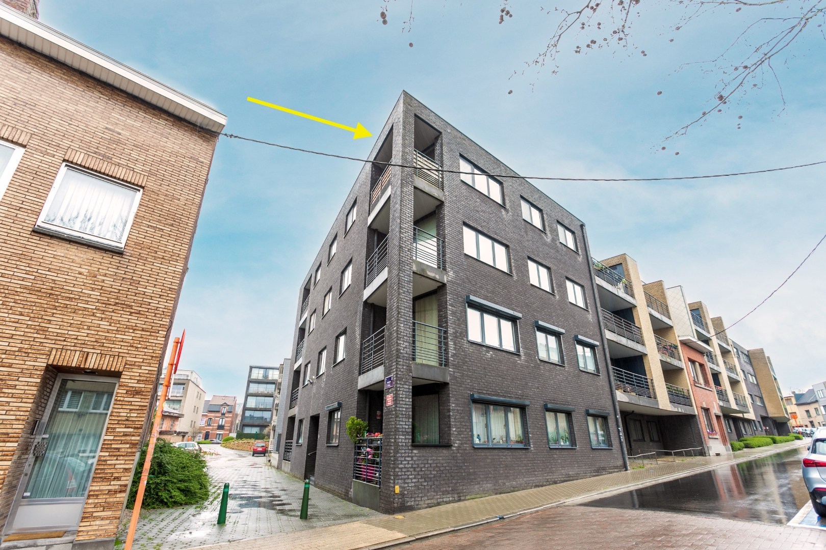 Instapklaar en energiezuinig app met 2 slpk en terras te huur 