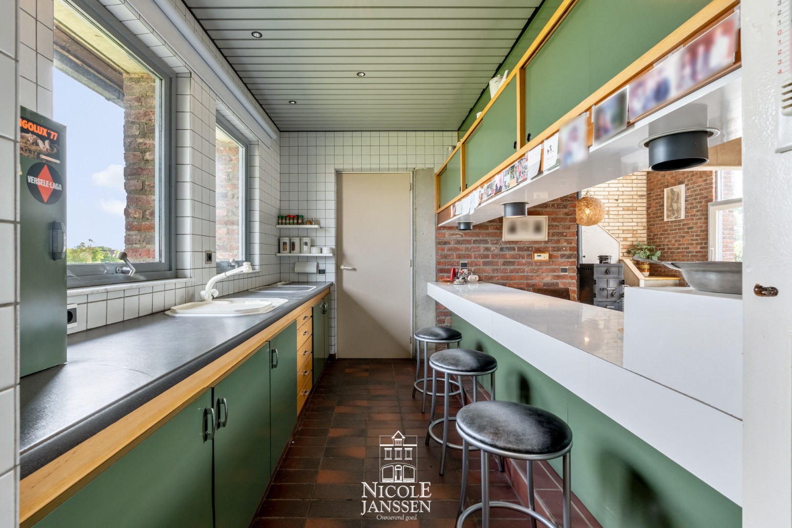 Praktische keuken met voldoende kastruimte 