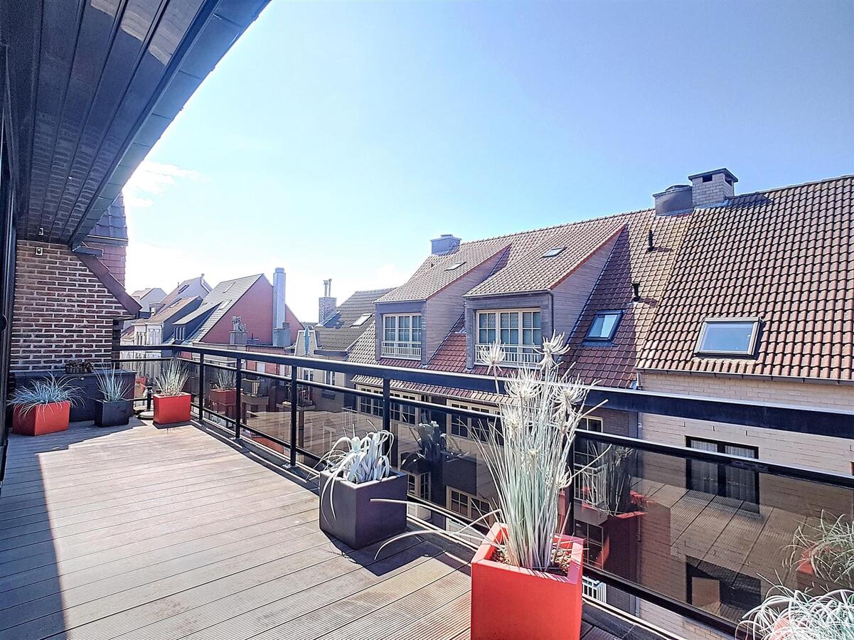 Ruim, zeer aangenaam appartement met drie slaapkamers en zonneterrassen - Heist 