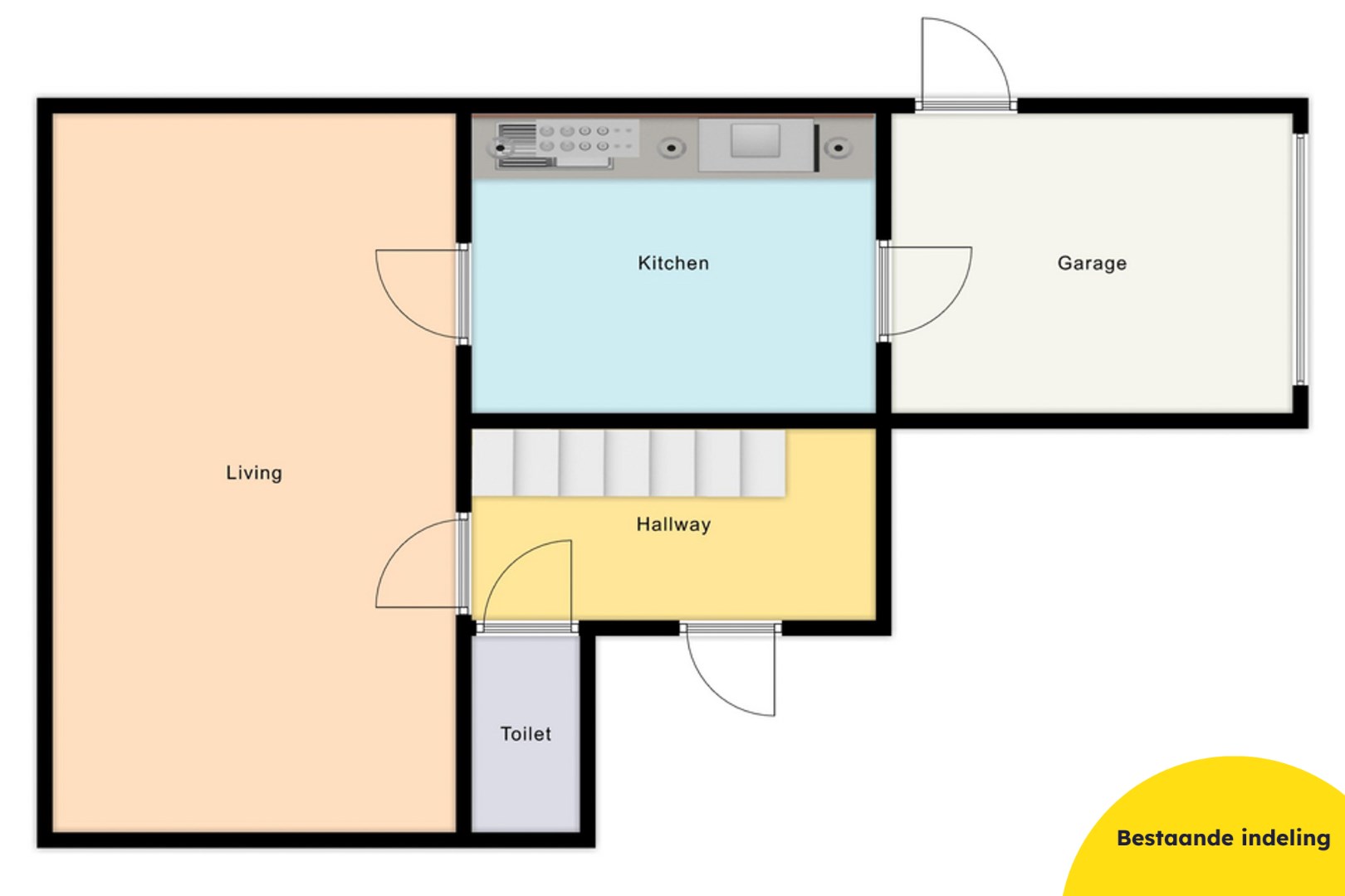 Alleenstaande woning in het centrum van Torhout! 