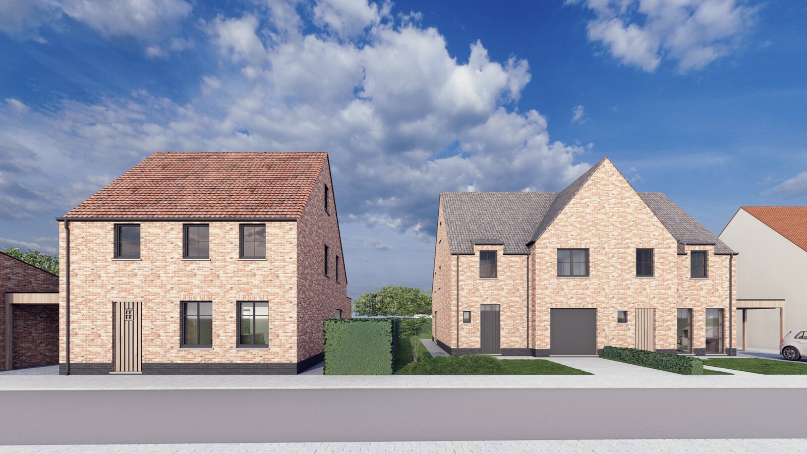 Alleenstaande nieuwbouwwoning met 4 slaapkamers en tuin te Koekelare 