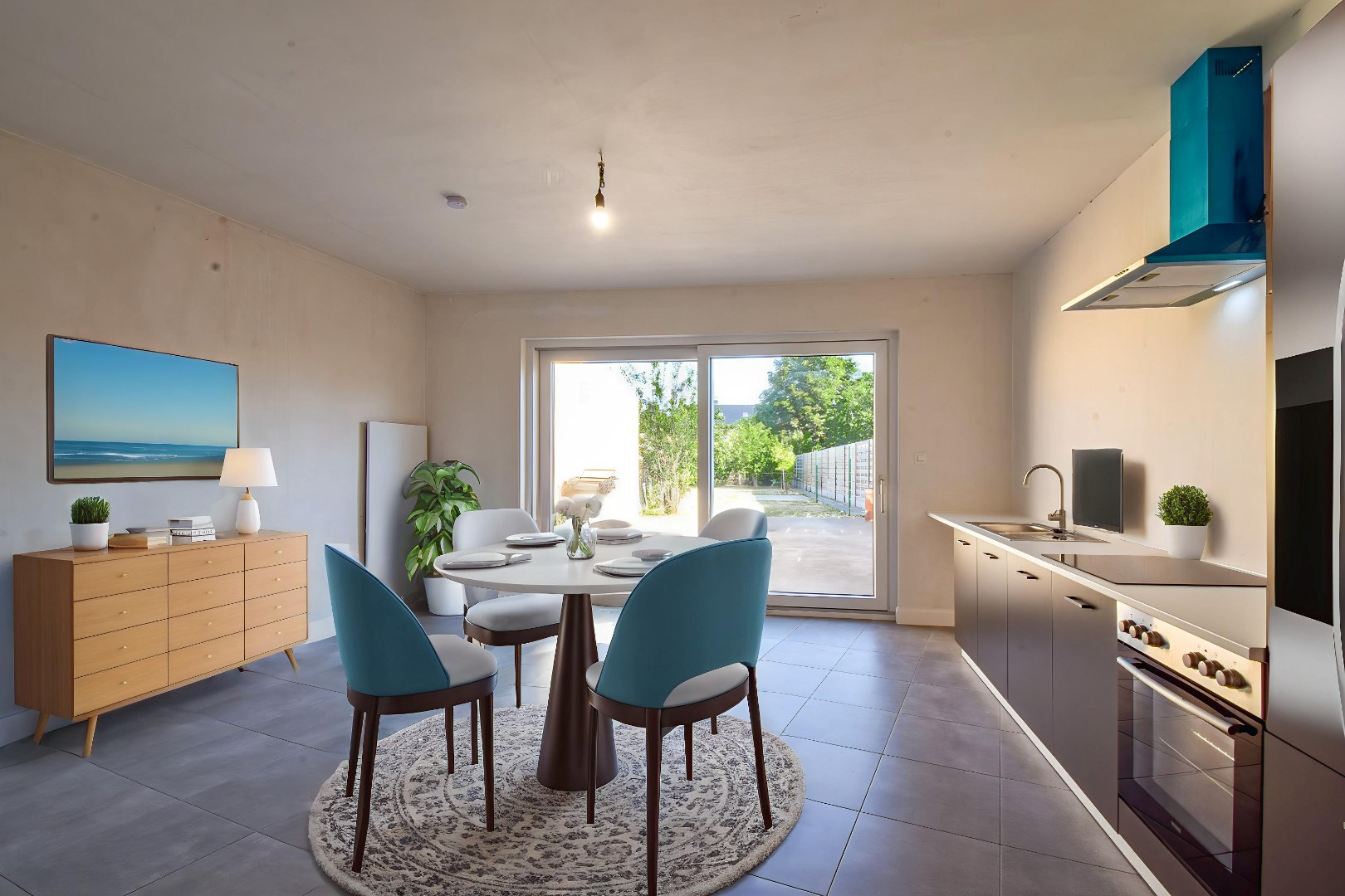 Instapklare gerenoveerde rijwoning in het centrum van Gistel 