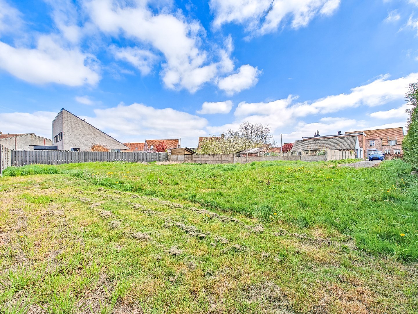 Rustig gelegen bouwgrond 786 m² te Bulskamp (vlakbij Veurne). 