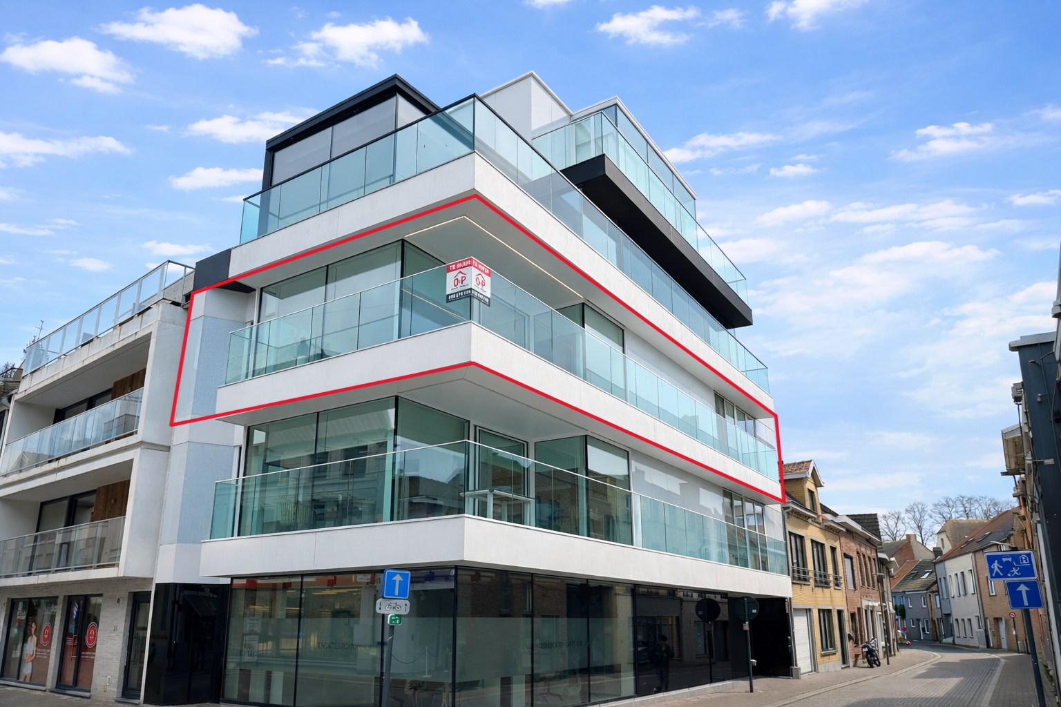 Prachtig appartement hartje Torhout (116 m²),  2 slpk en ruim zonneterras, Torhout 