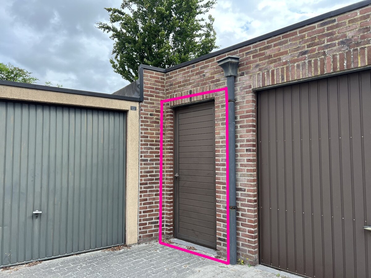 Ruime en veilige opslagruimte (35 m²) 