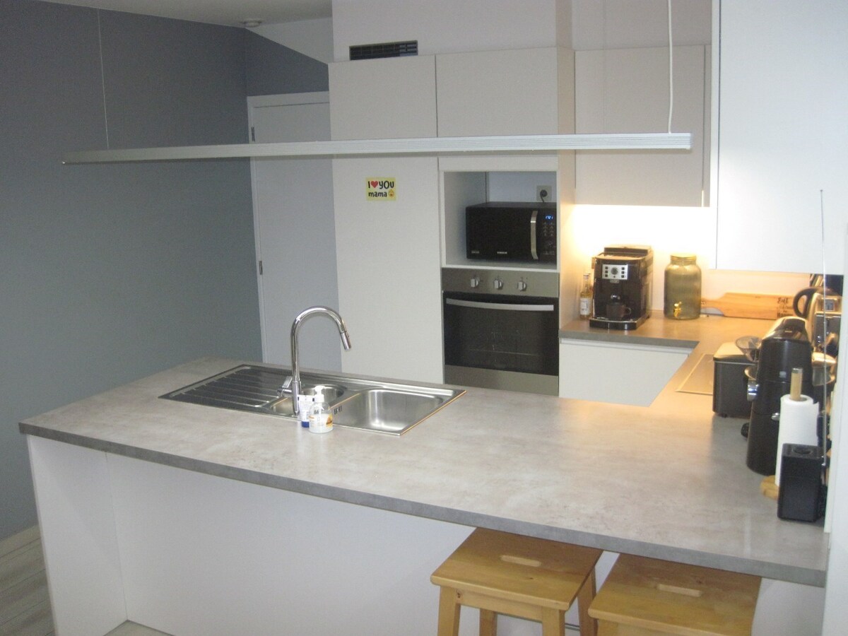 LUXUEUS 3-SLPK-APPARTEMENT  (zonder vaste kosten!). 