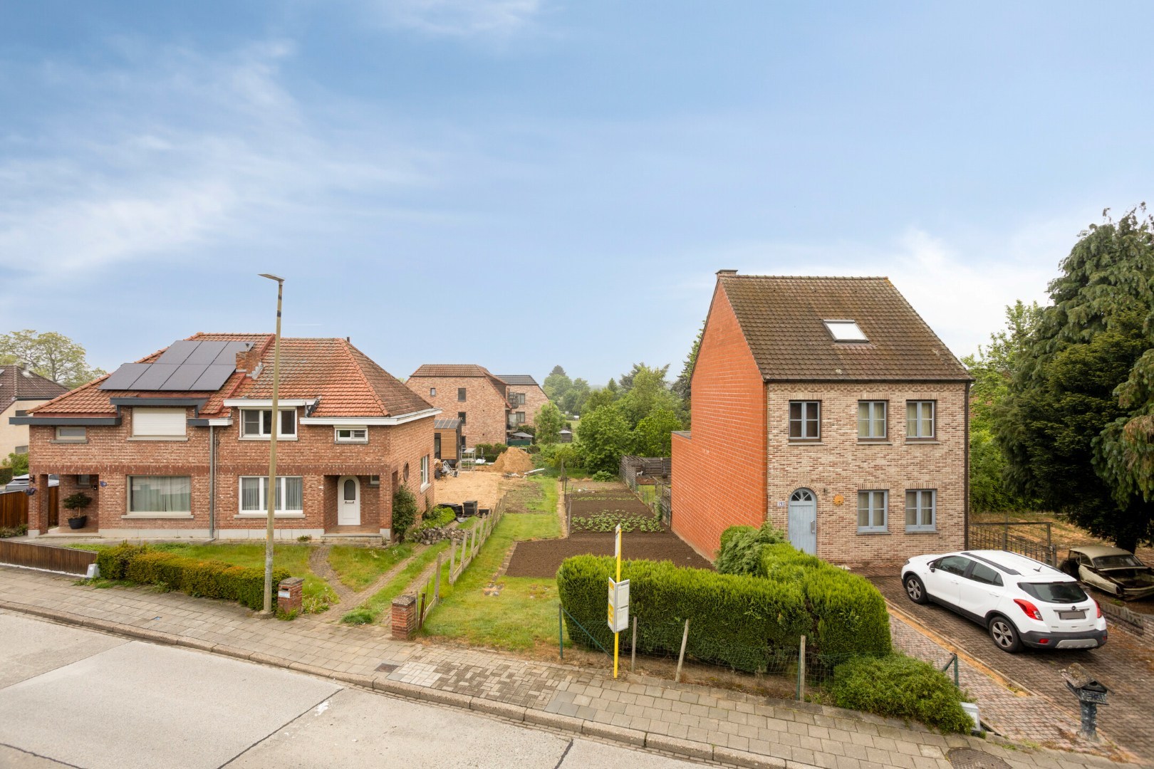 Bouwgrond voor half openbebouwing op een perceel van 3a 60ca in Kessel-Lo! 