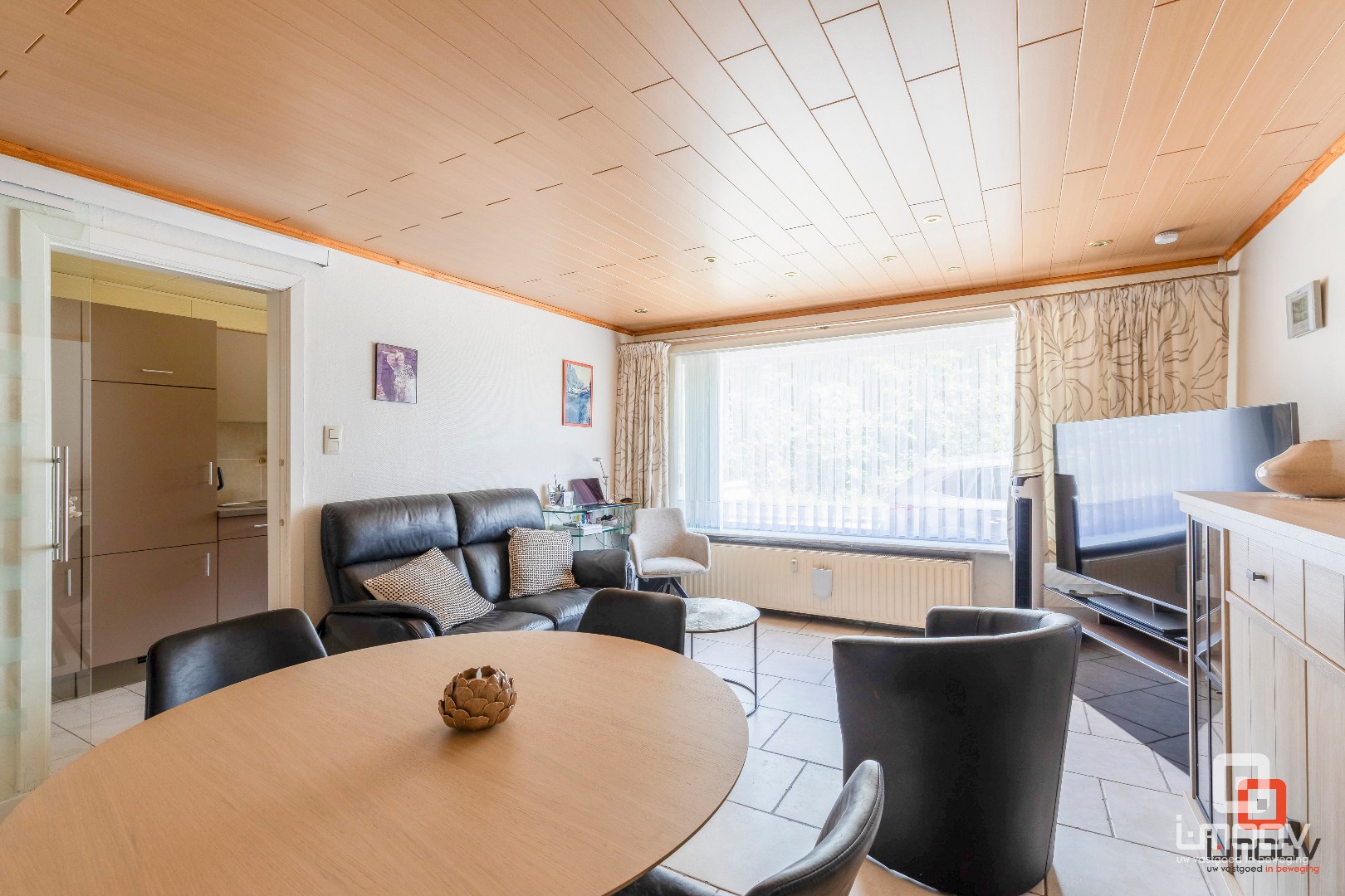 Appartement met 2 slaapkamers, optie garage en zicht op het water in Gent 