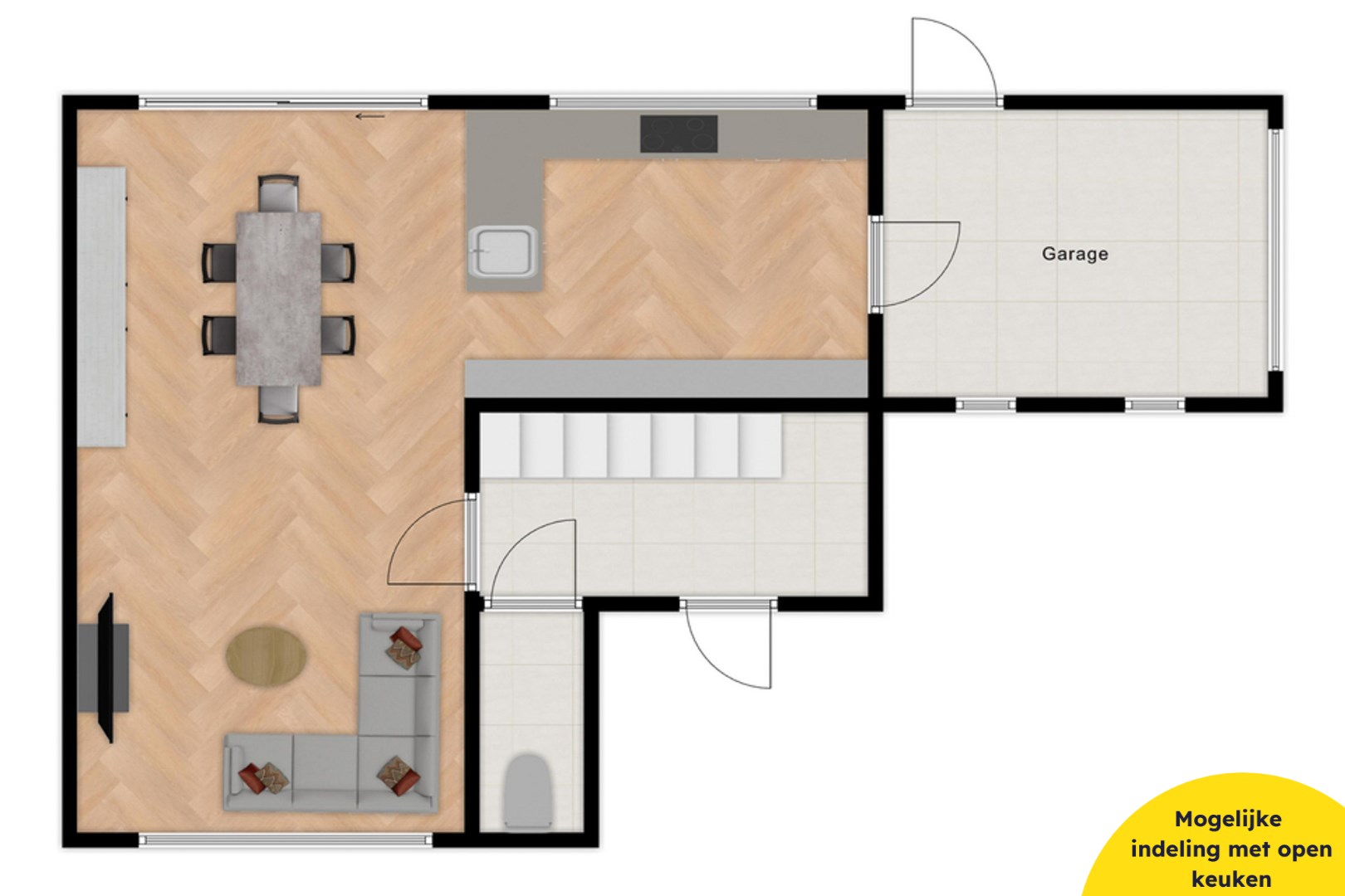 Alleenstaande woning in het centrum van Torhout! 