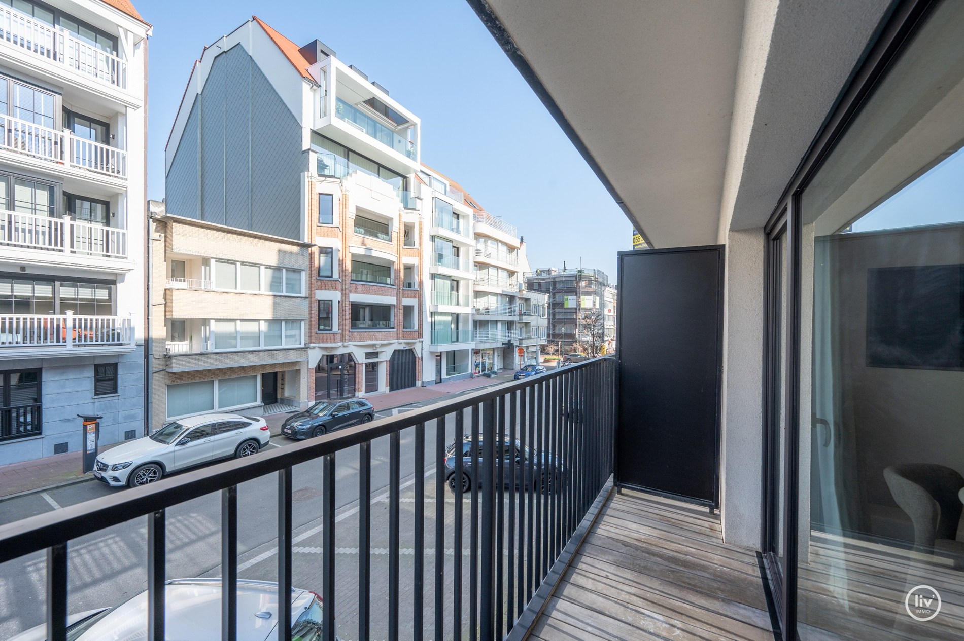 Aangenaam 1-kamer appartement met terras op een topligging in de Van bunnenlaan te Knokke ( renovatie 2026) 