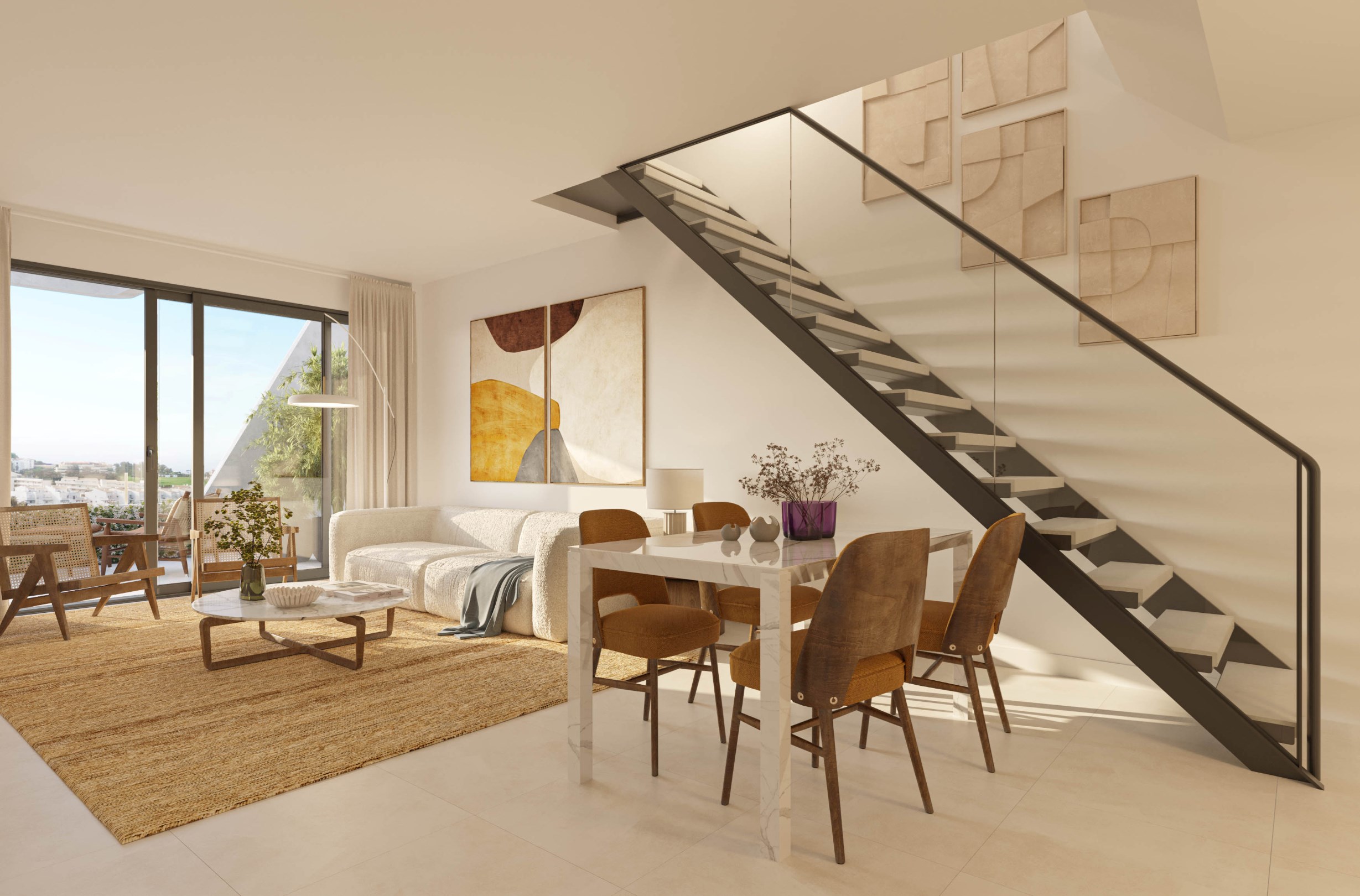 Bahia - stijlvolle appartementen aan de golfbaan van Calanova. 