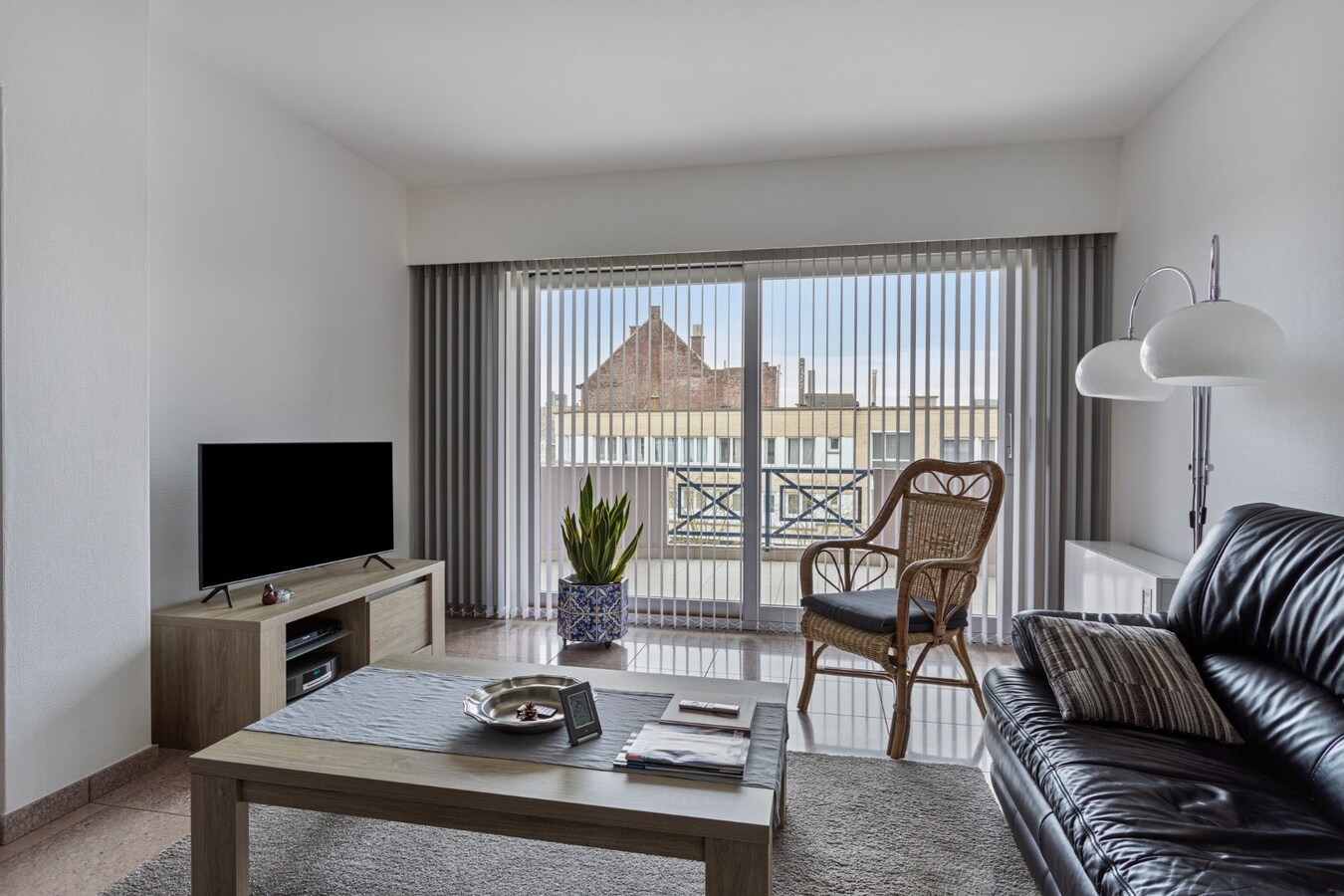 Uitzonderlijk goed onderhouden hoekappartement - 2 slaapkamers 