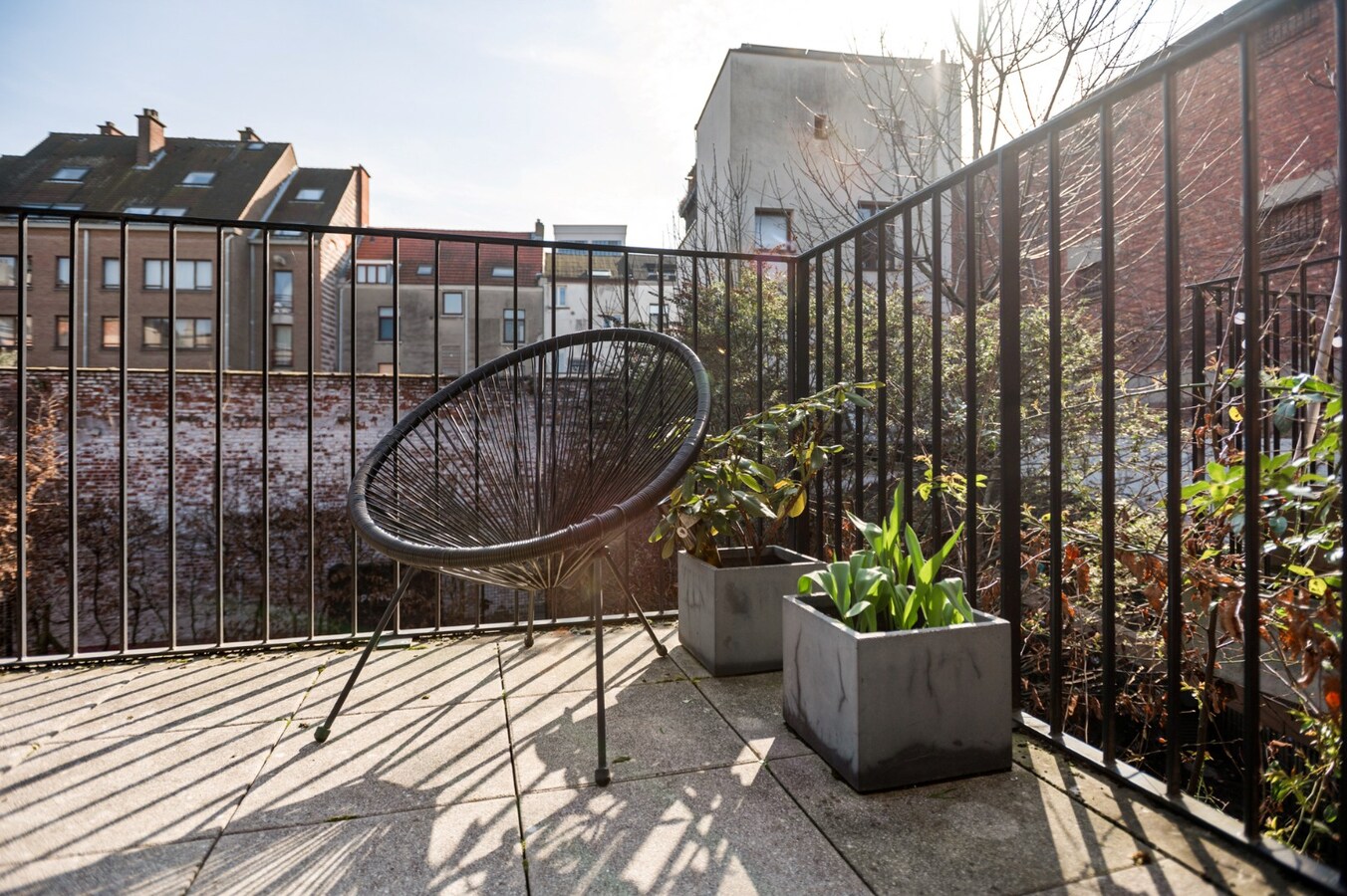 Recent appt. met ruim terras in het hippe Antwerpen-Dam! 