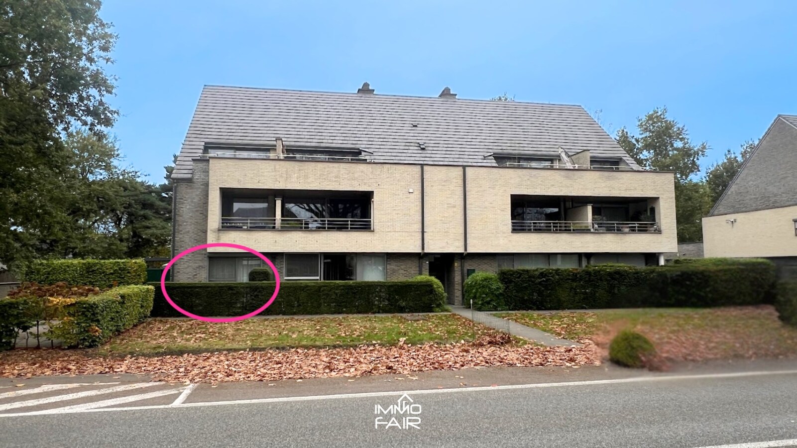 Gelijkvloers, energiezuinig appartement met 3 slaapkamers 