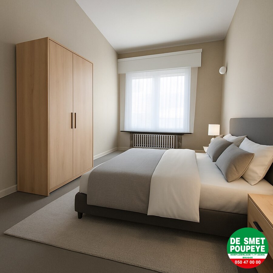 Gelijkvloersappartement met terras en garage 