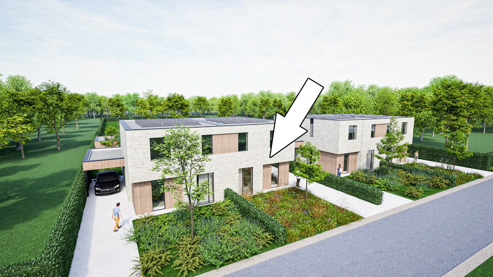 Schitterend gelegen nieuwbouw woning met 4 slaapkamers 