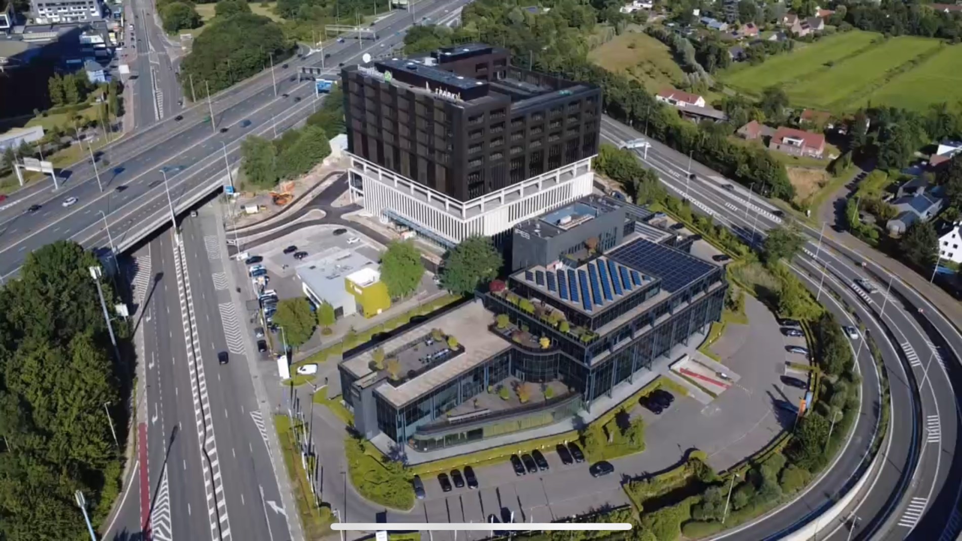 Kantoren te huur in nieuwbouwproject Ouverture in Gent