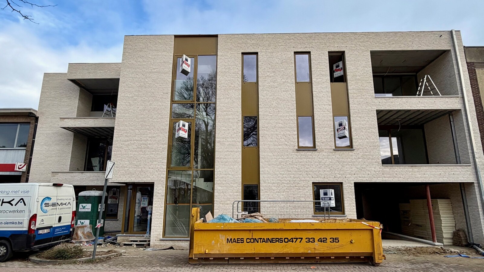 SLECHTS 3 BESCHIKBAAR! 6% BTW - KNAP ARCHITECTURAAL, DOORDACHT NIEUWBOUWPROJECT IN HET CENTRUM VAN KERMT 