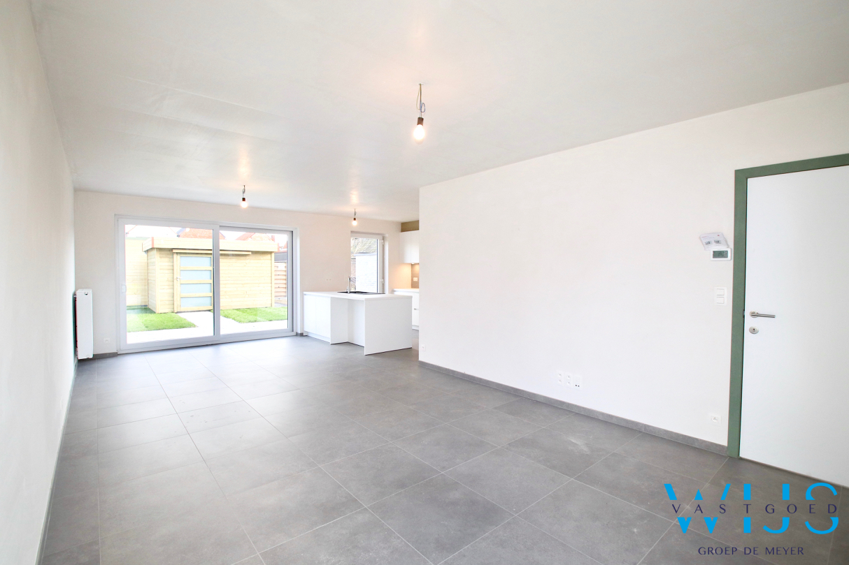 Nieuwbouwwoning met 3 slaapkamers en tuin te Maldegem ! 