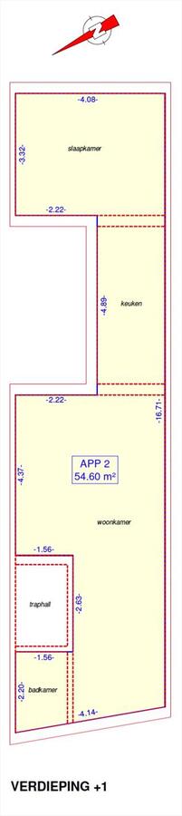 MOOI 1 SLAAPKAMER APPARTEMENT OP CENTRALE LIGGING 