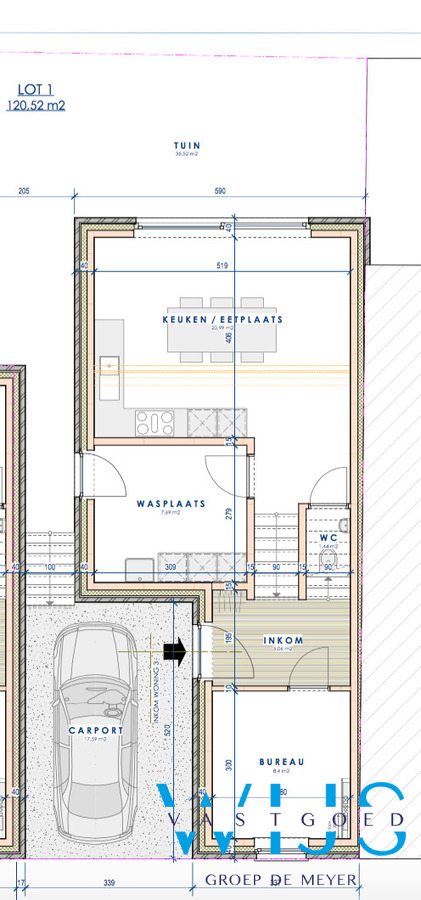 Uniek nieuwbouwproject te BOEKHOUTE ! 