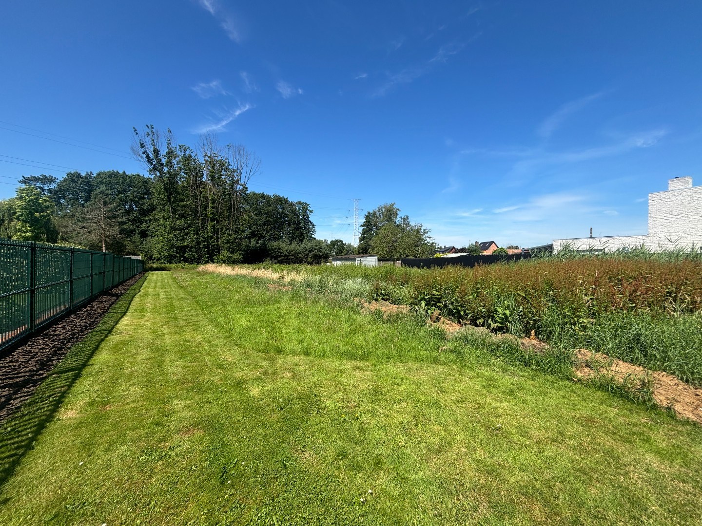 Projectgrond van 18a voor 2 halfopen bebouwingen in Ham 