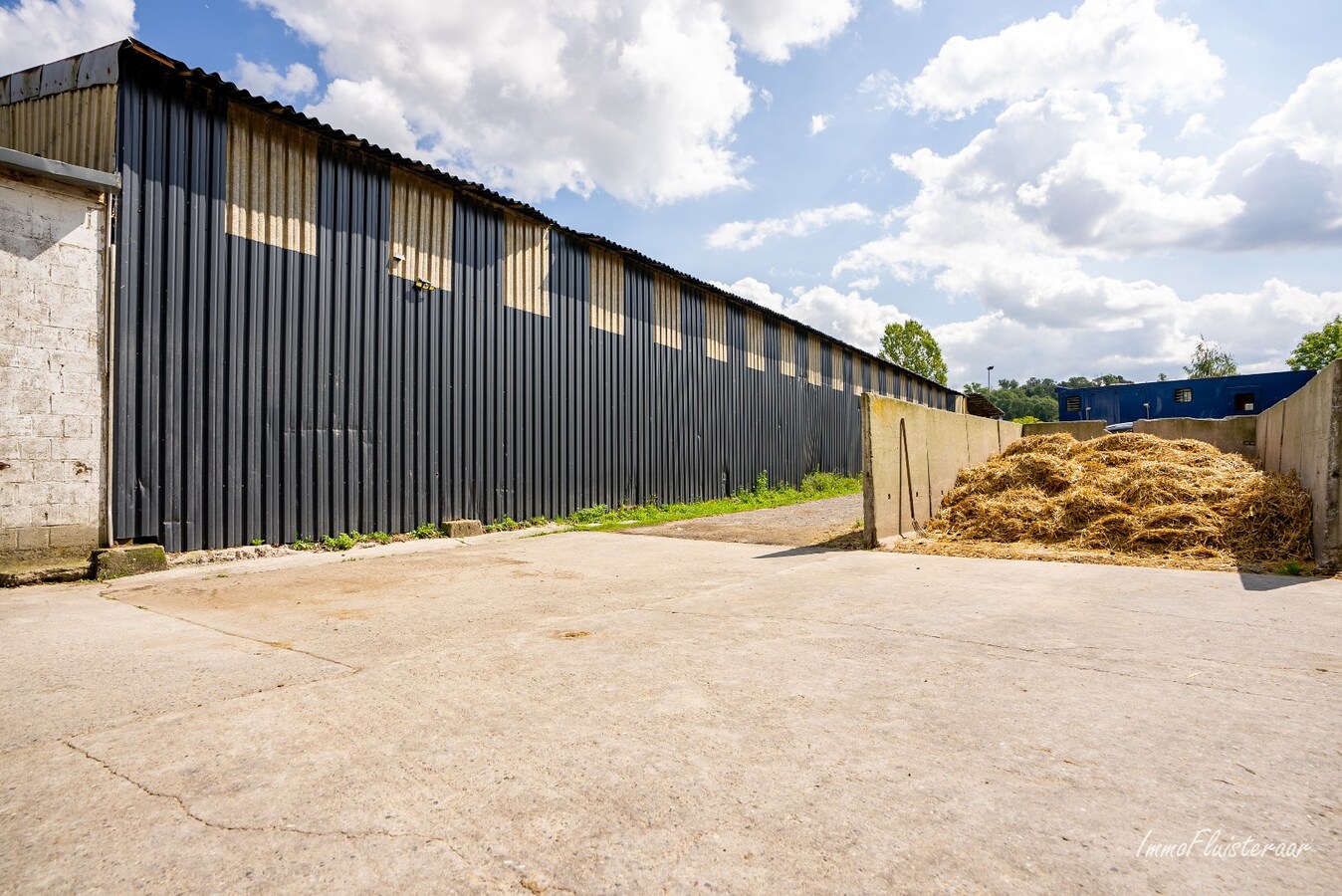 Propriété équestre avec maison à rénover à ca. 90a à Wonck (Bassenge). 