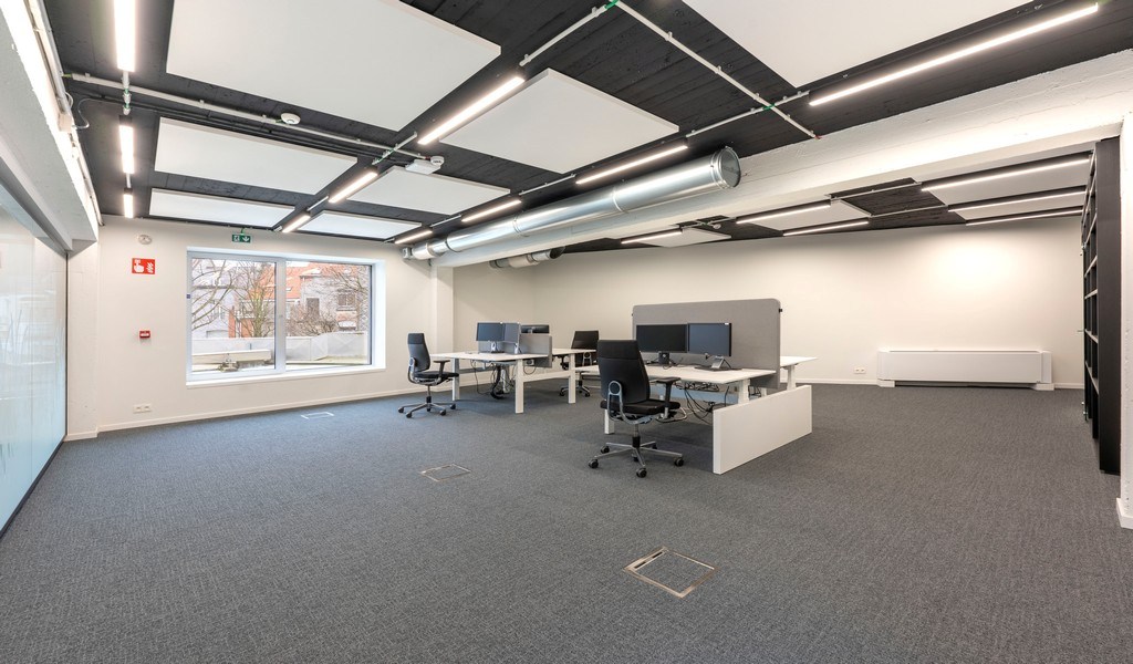 Volledig ingerichte kantoren te huur in renovatieproject Papyrus in Antwerpen