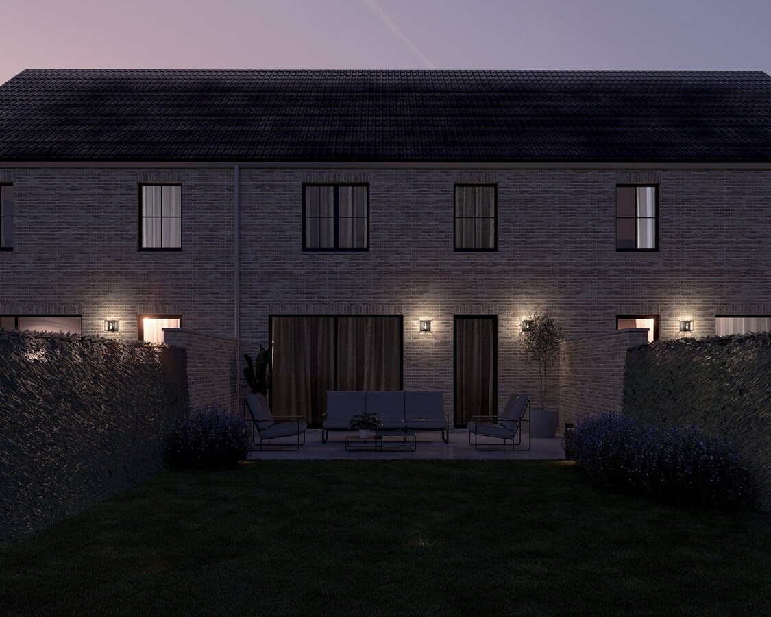 Charmante nieuwbouwwoning, in een kleinschalig project van 3 woningen, op een perceel van 3a38ca! 