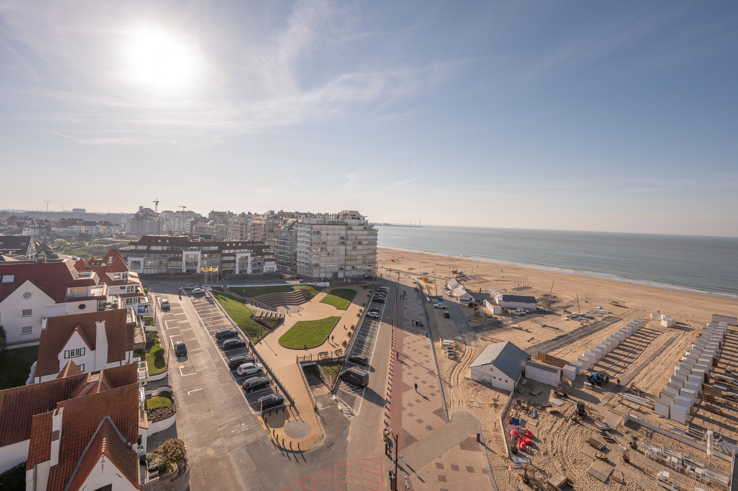Appartement en duplex exceptionnel à vendre avec vue panoramique dans la résidence Duinrésidence. 