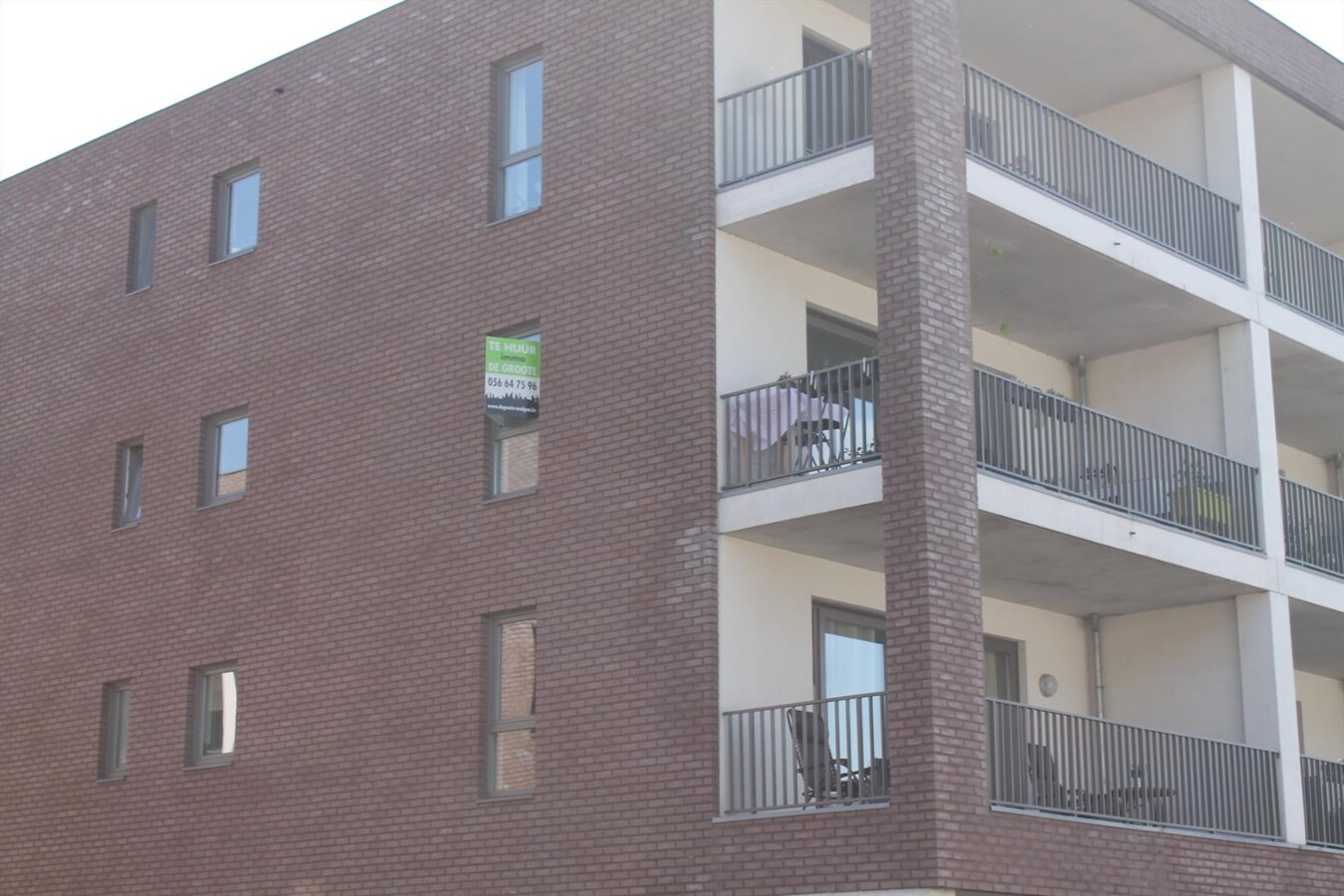 Recent appartement met 2 slaapkamers 