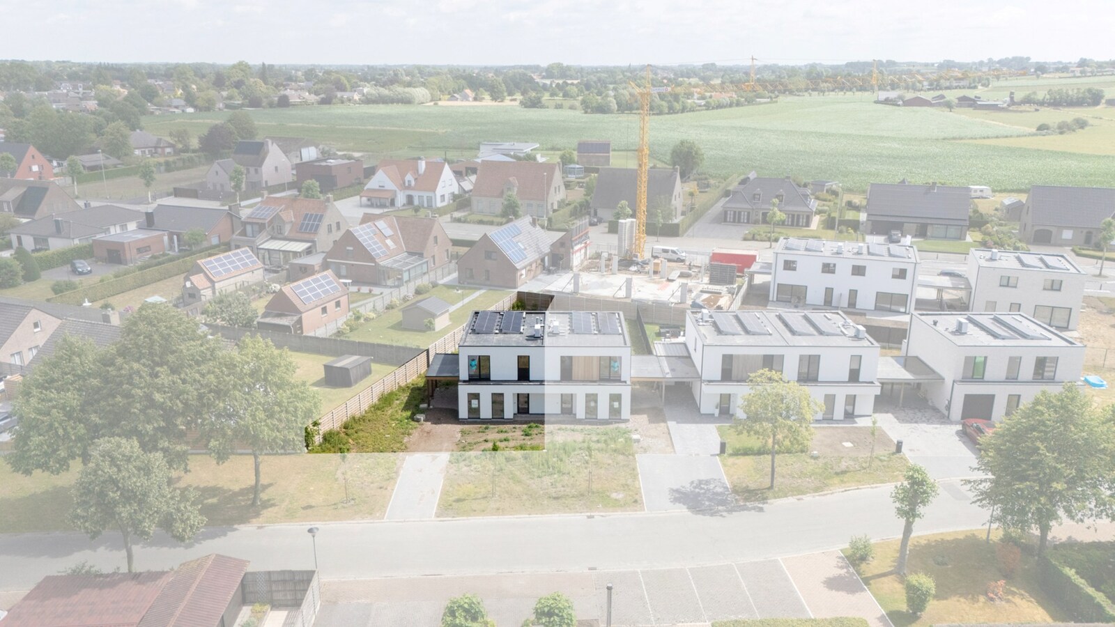 Halfopen nieuwbouwwoning met 3 slaapkamers te Koekelare 