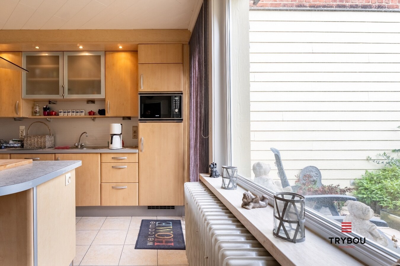 Centraal gelegen woning met tuin 