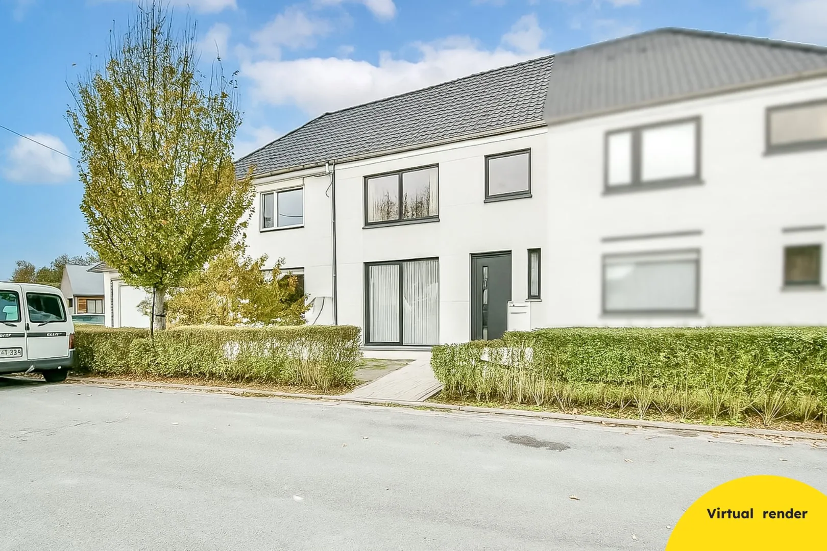 Te renoveren rijwoning op centrale locatie in Torhout.