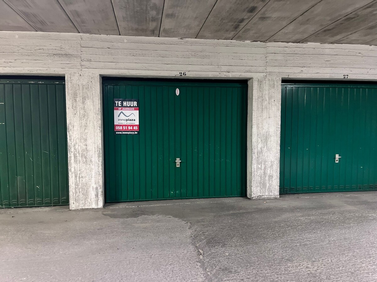 Tiefgarage vermietet in Oostduinkerke