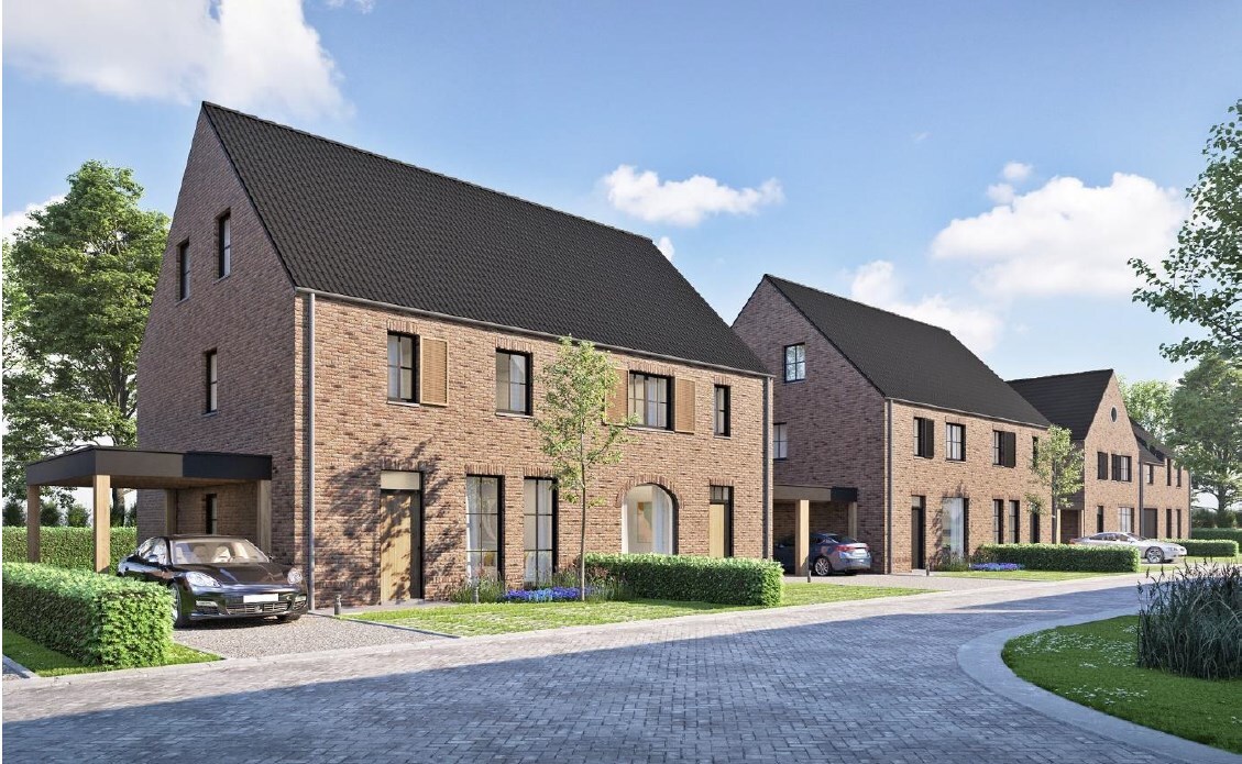 4 vrijstaande &amp; 12 halfvrijstaande BEN-woningen op een steenworp van de Nederlandse grens! 