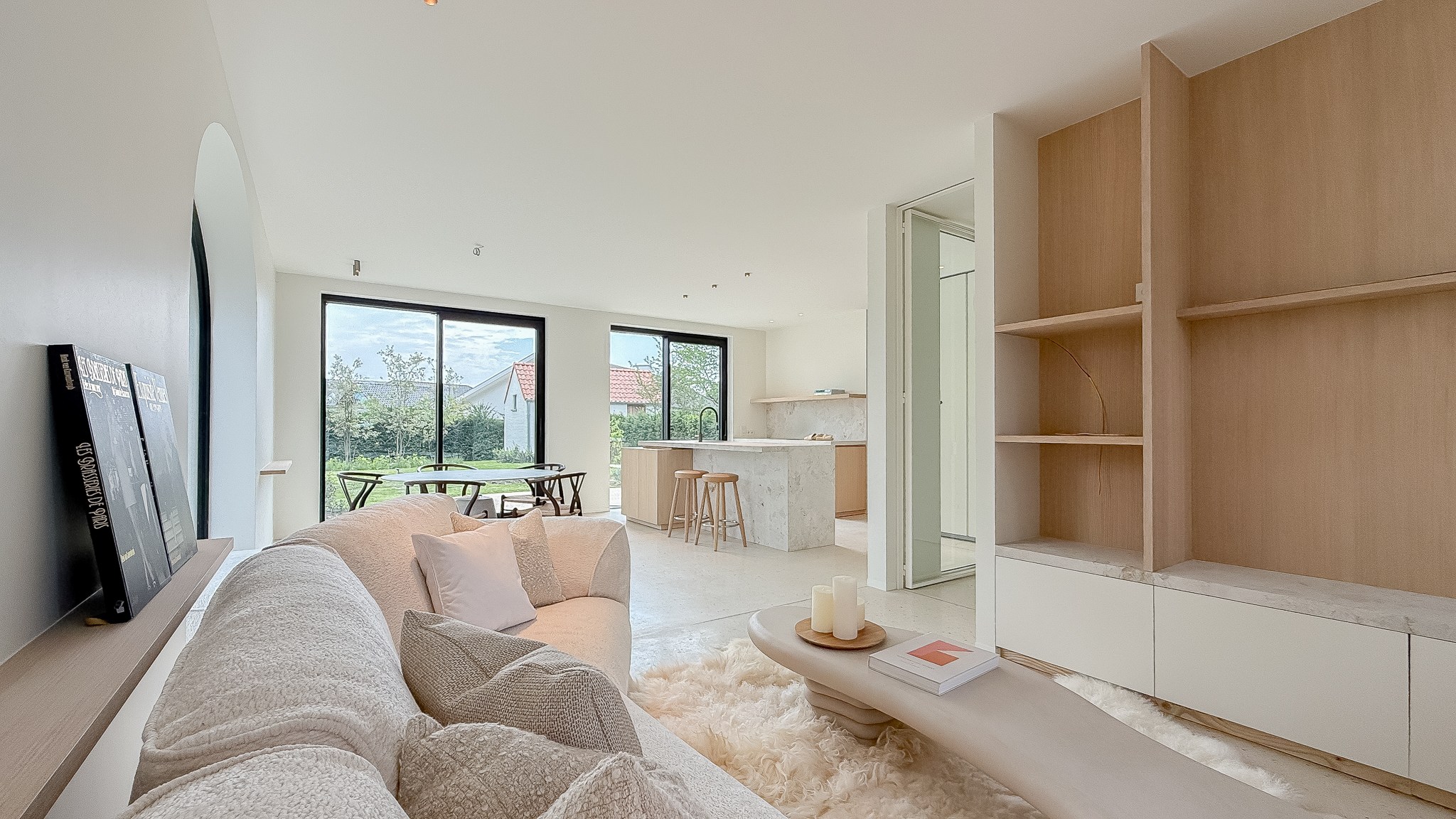 Magnifieke koppelvilla, ideaal gelegen aan de rand van het Zoute. 