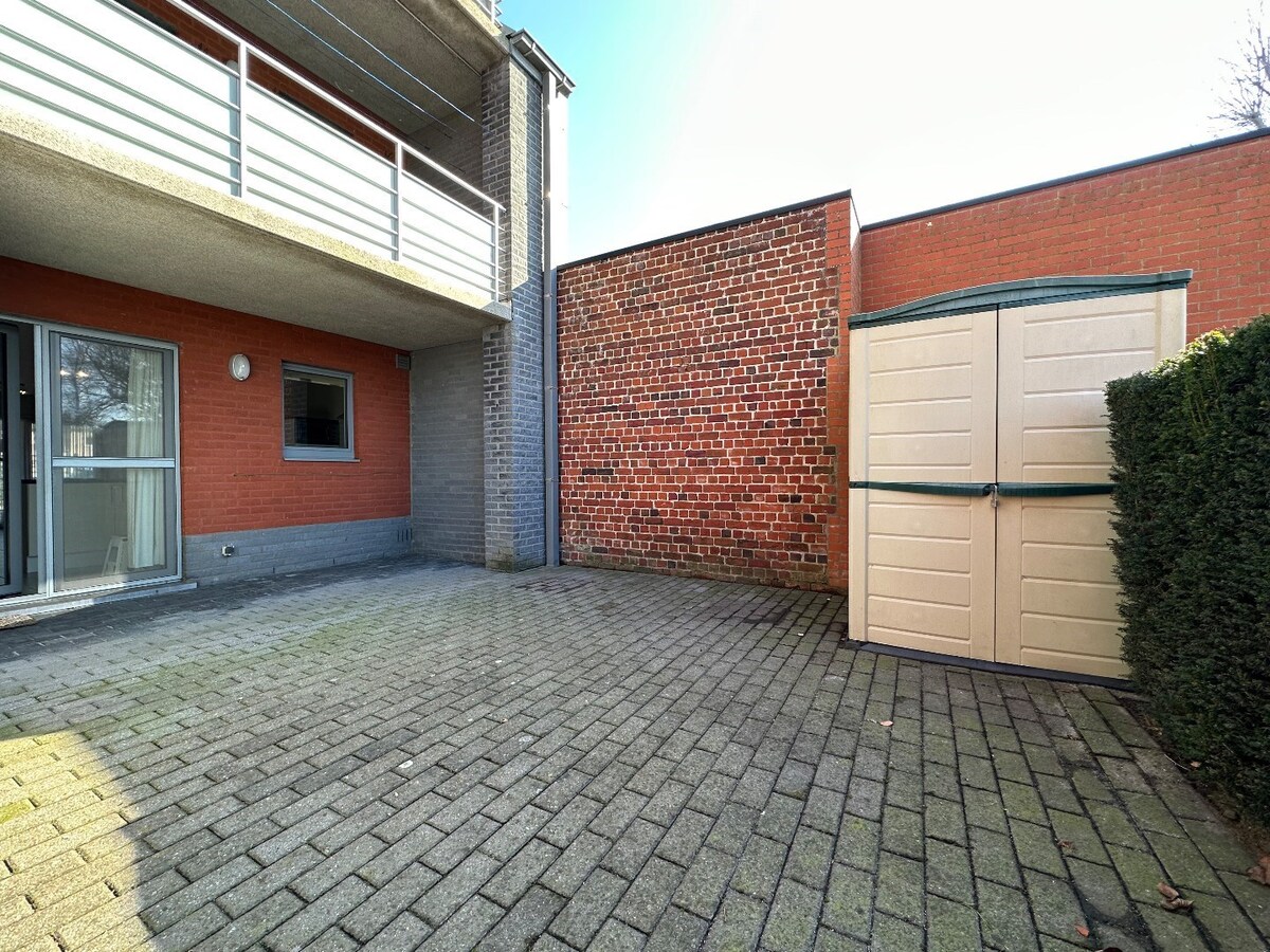 Gelijkvloers appartement met 2 slaapkamers en groot terras te Ichtegem 