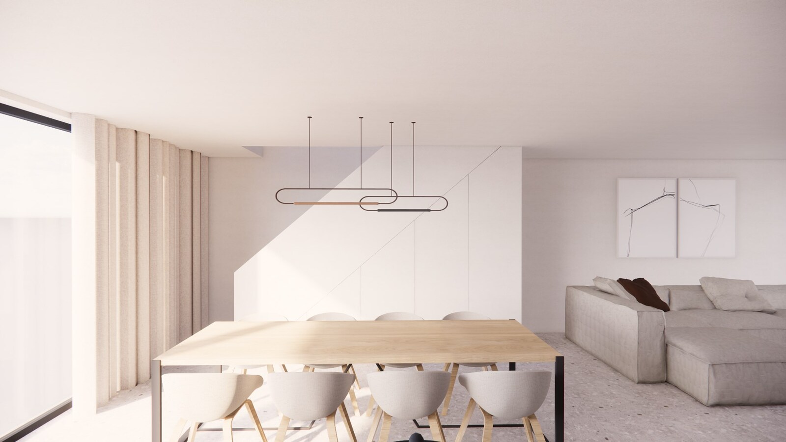 Nieuwbouwwoning met mogelijkheid tot 5 slaapkamers op een uitstekende ligging in centrum Jabbeke 