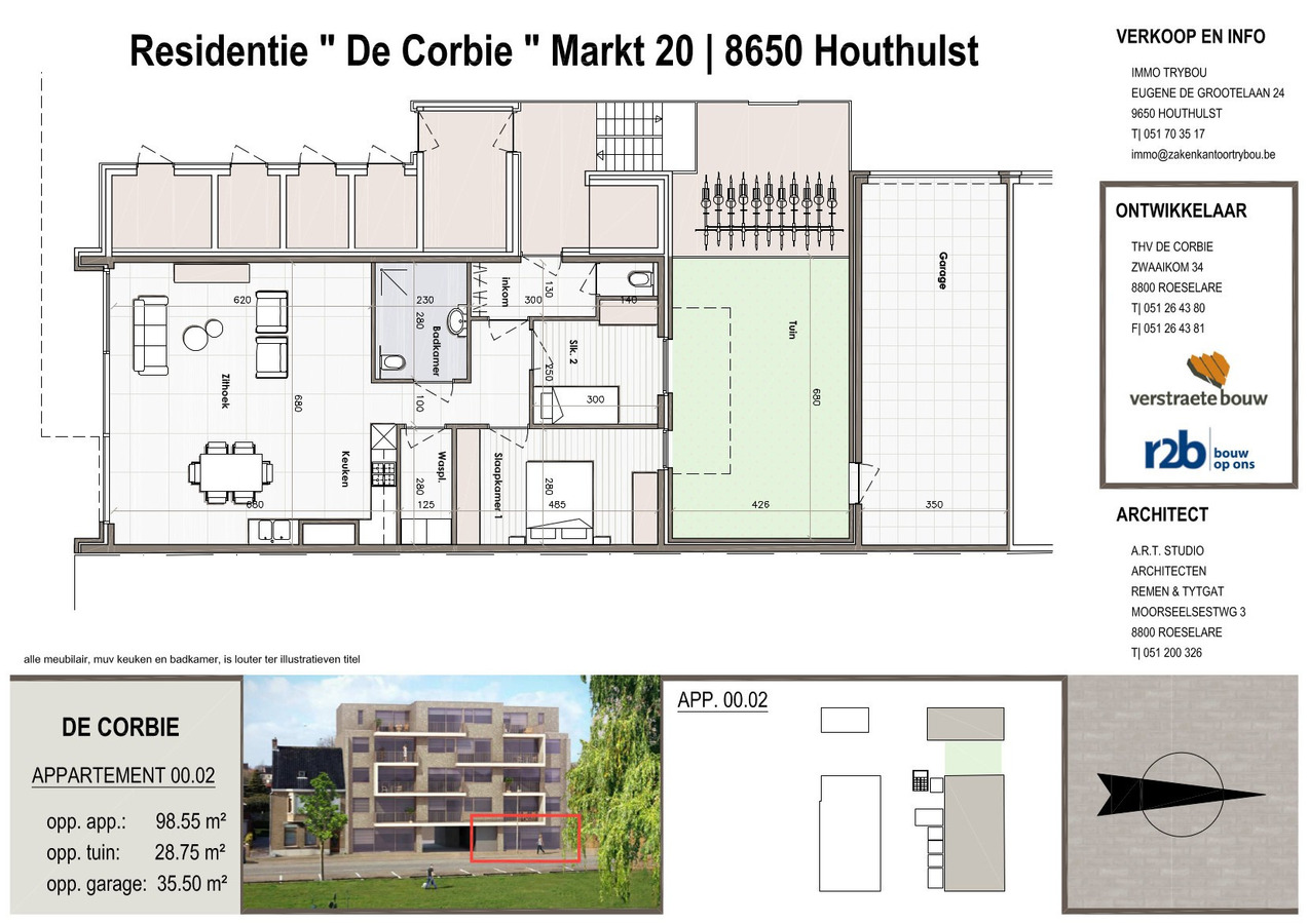LAATSTE APPARTEMENT in nieuwbouwresidentie 