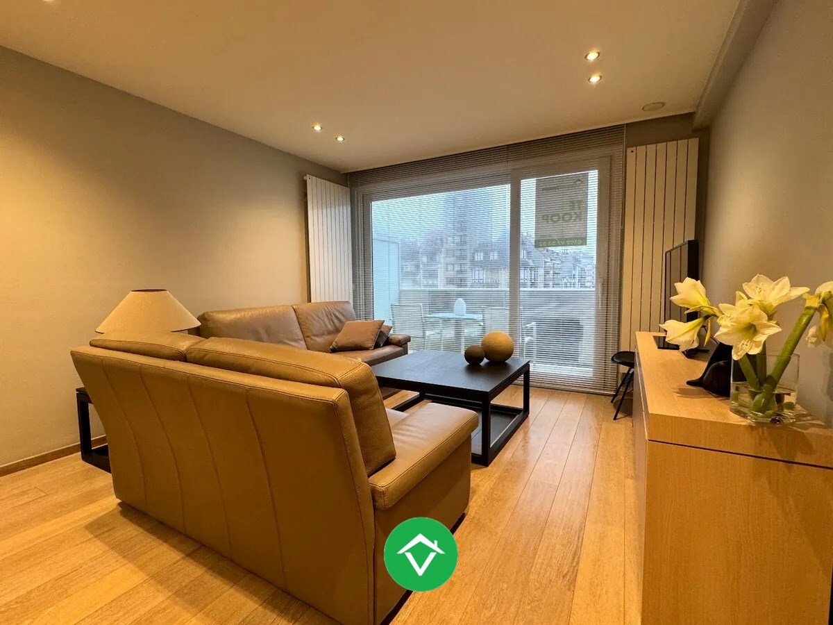 Instapklaar appartement met 2 slaapkamers en zijdelings zeezicht te Westende 