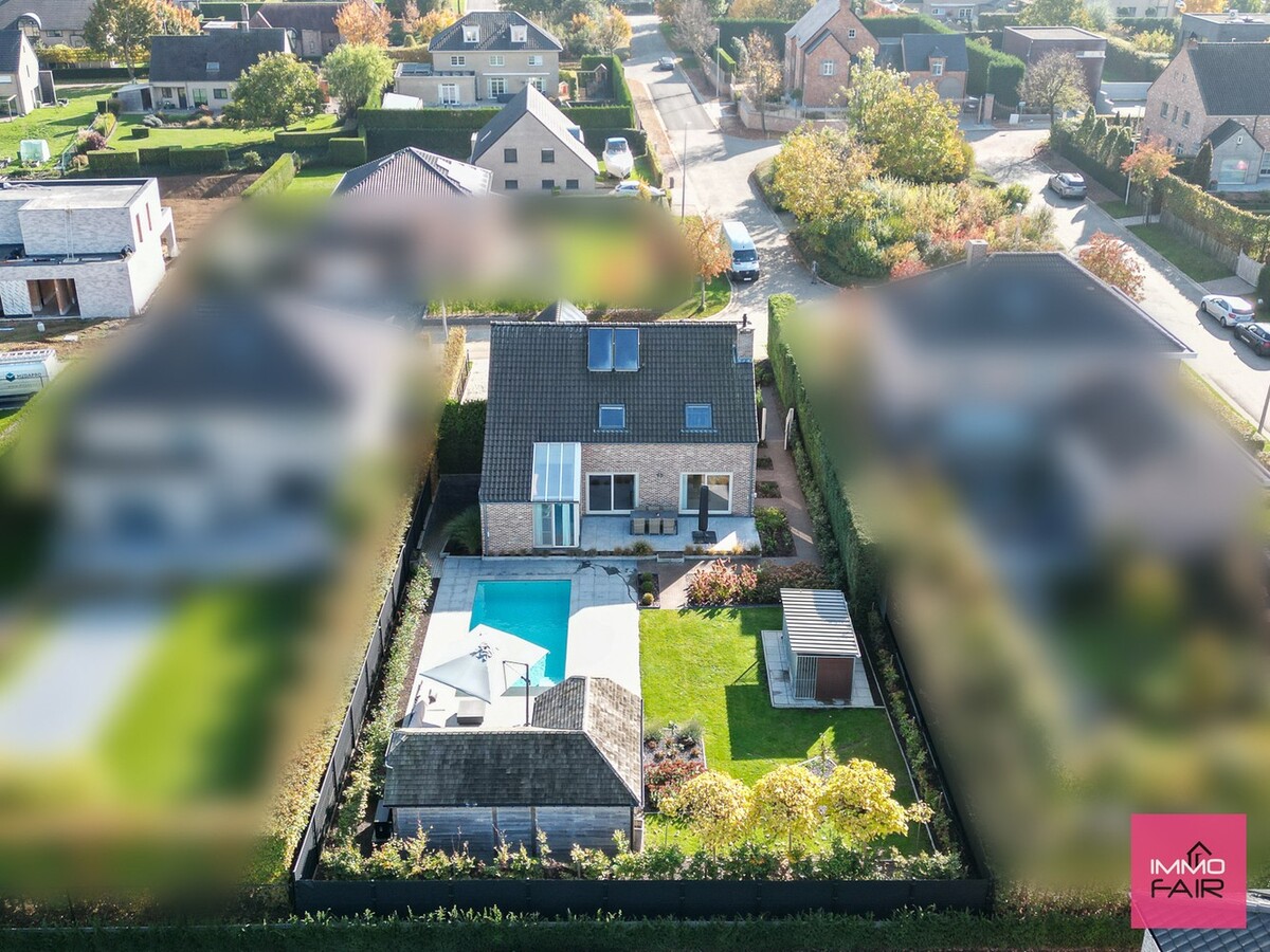 Luxueuze, energiezuinige woning in residentiële woonwijk 