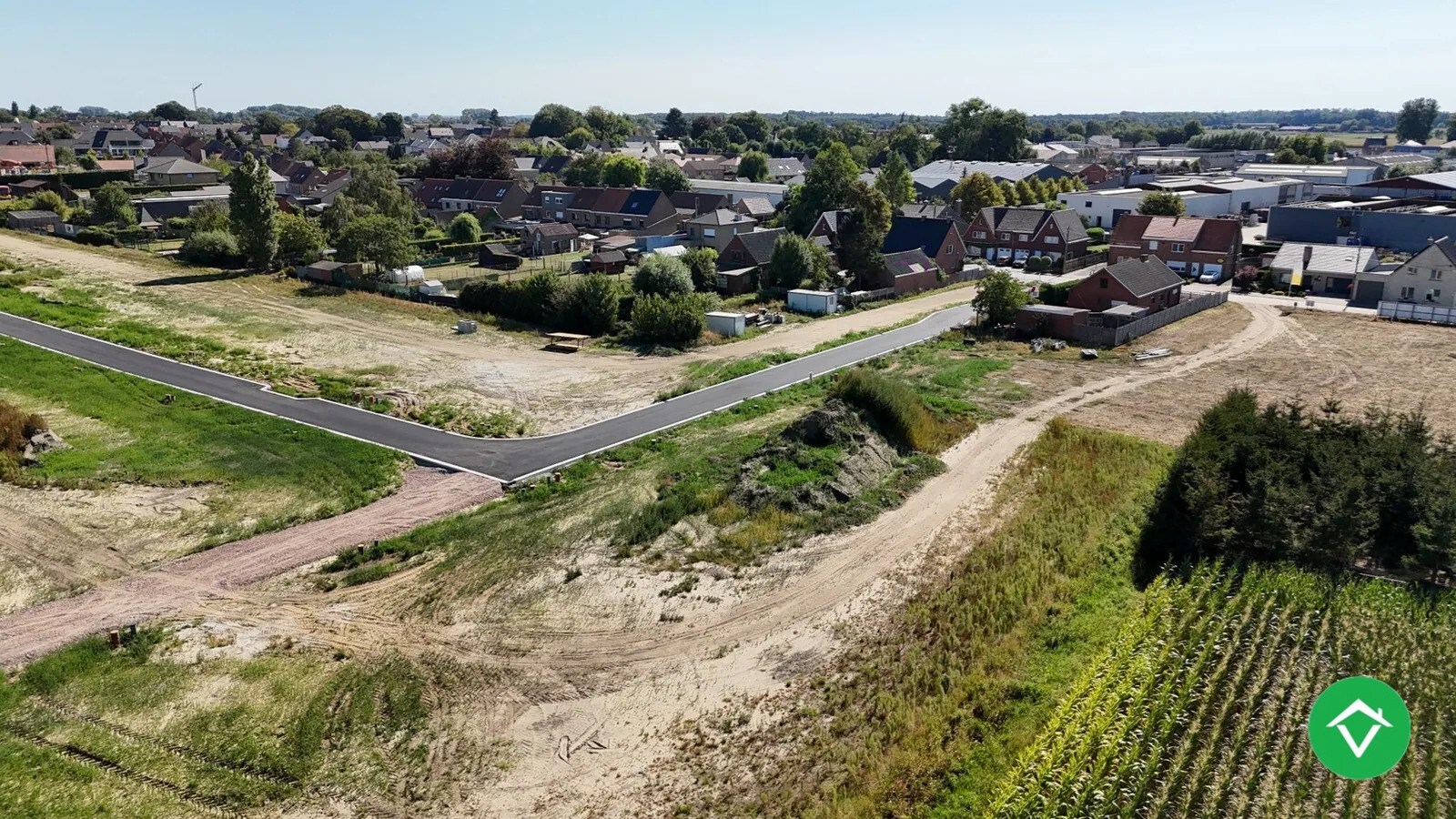 Villaperceel lot 2 te koop te Koekelare 