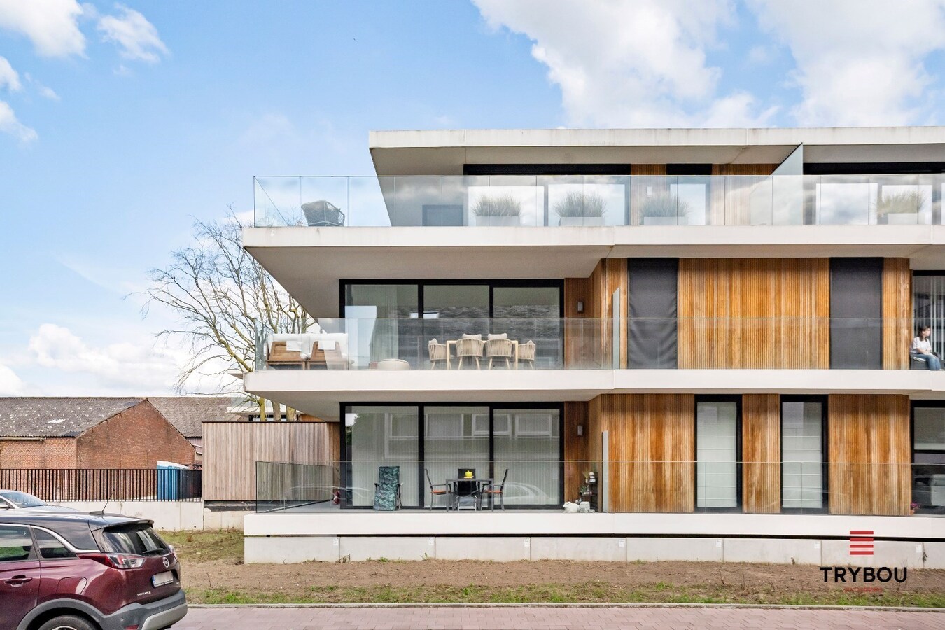 Exclusieve penthouse met ruim terras (114m²) te Kortemark 