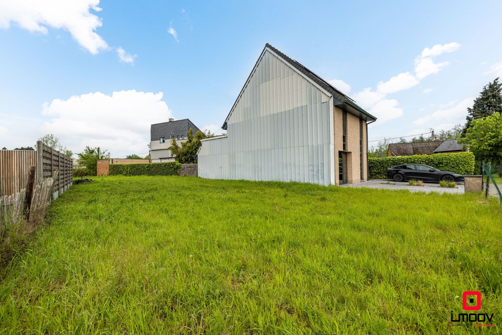 Bouwgrond 455 m² voor halfopen bebouwing op rustige ligging in Laarne 