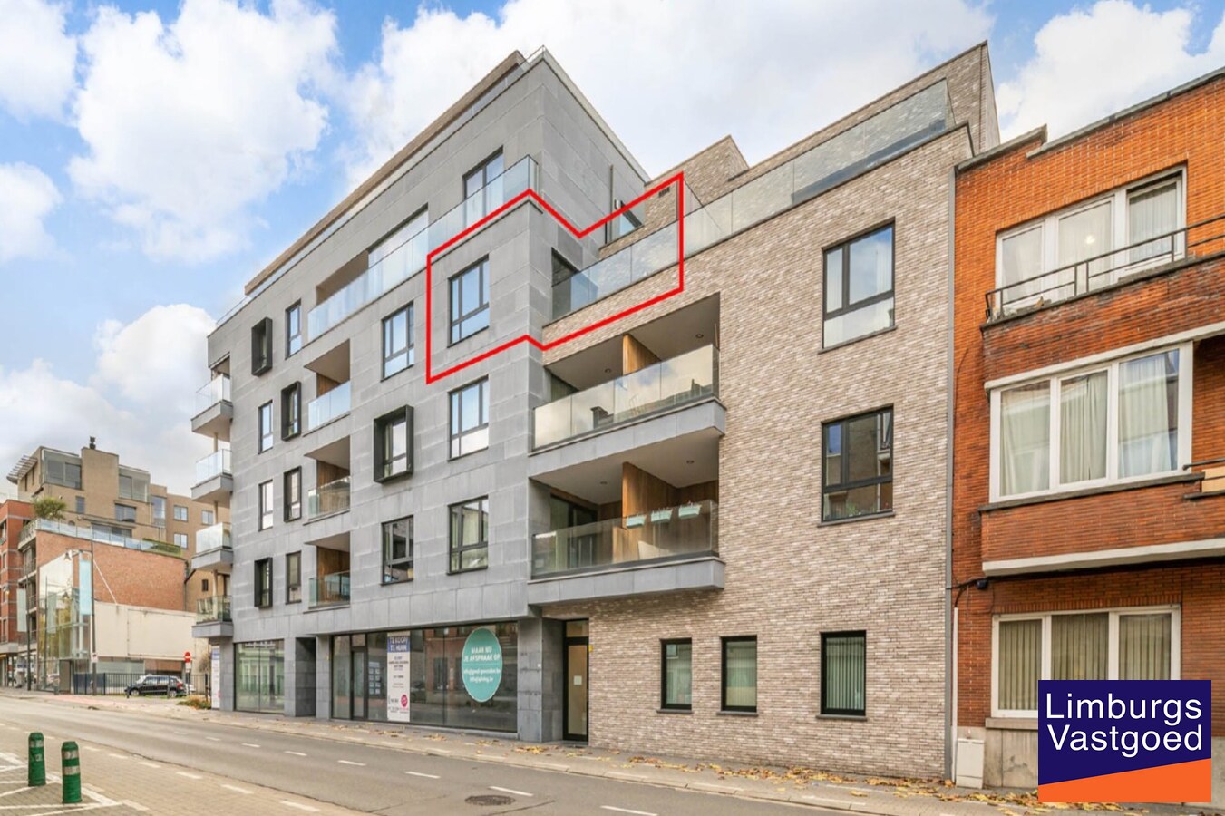 Energiezuinig 2 slpk app, 97m² + terras, parking en berging 