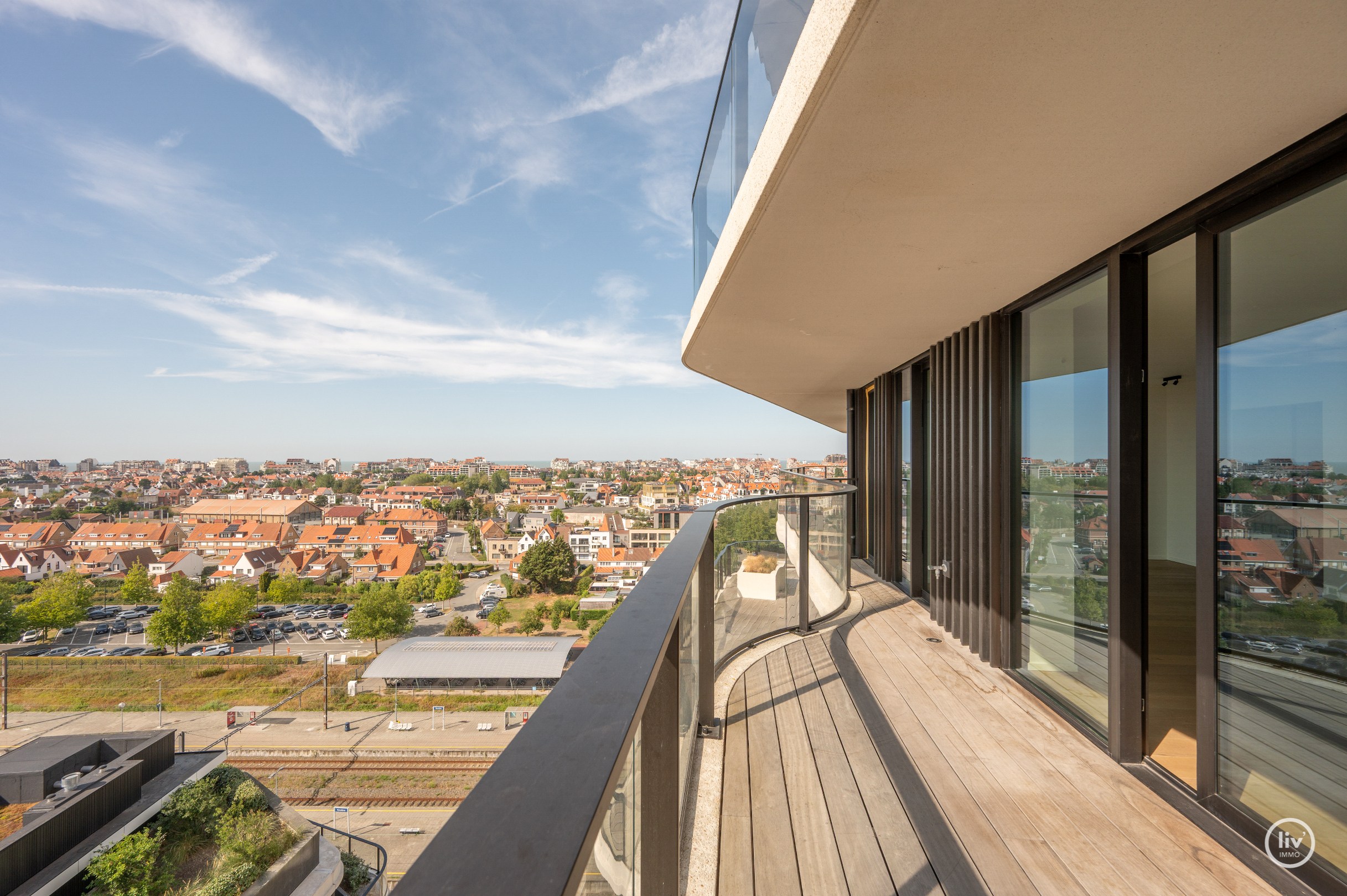 Appartement exclusif de nouvelle construction avec vue panoramique dans la résidence The Tower - Duinenwater, Knokke 